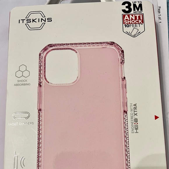IPhone 12/12 PRO MAX CASE, Pink Clear by Spectrum-ITSKINS, Never Opened! - Picture 9 of 9